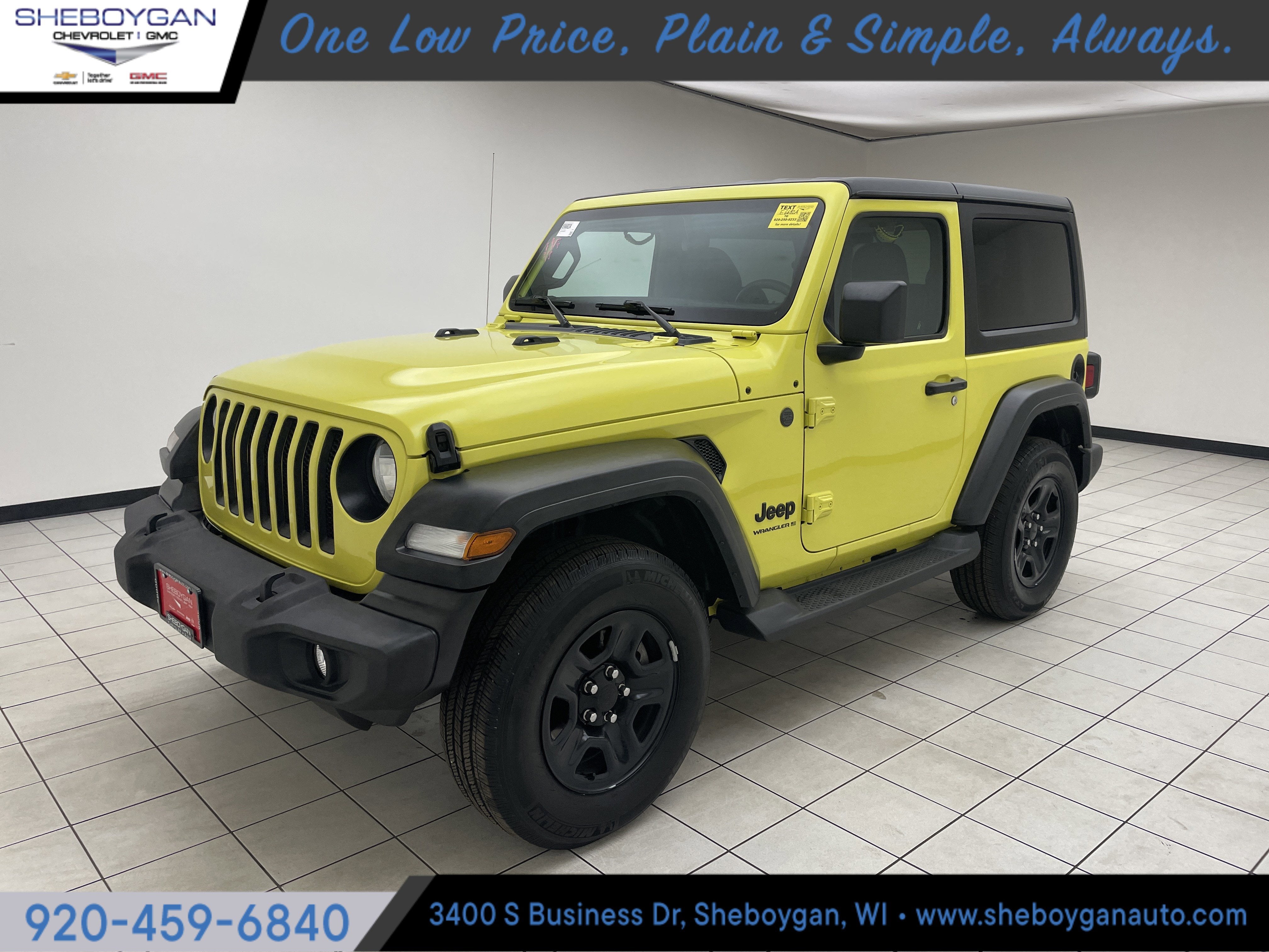 2023 Jeep Wrangler 2-Door Sport 4x4