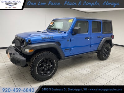 2023 Jeep Wrangler 4-Door Willys 4x4