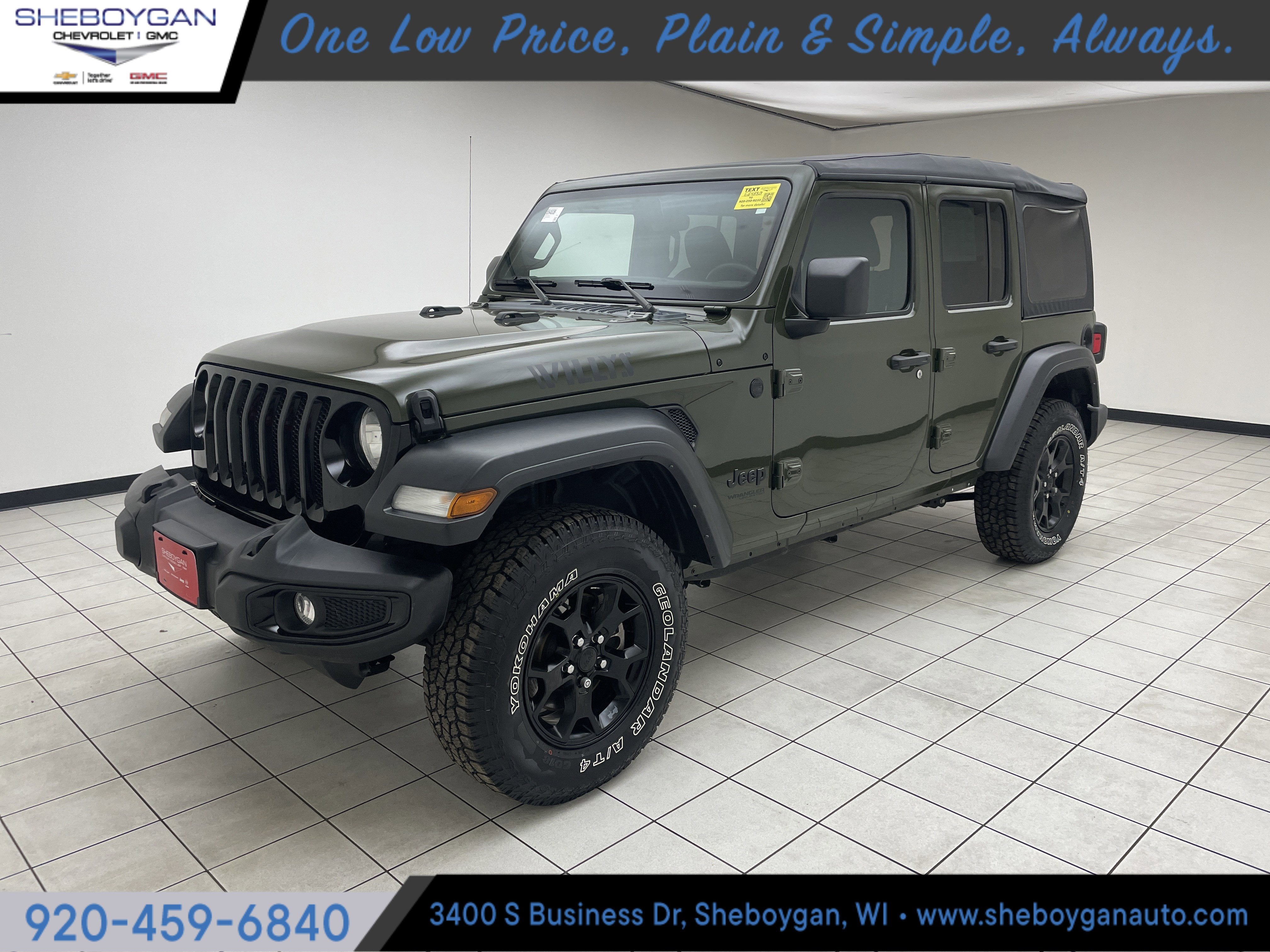 2022 Jeep Wrangler Unlimited Willys Sport 4x4