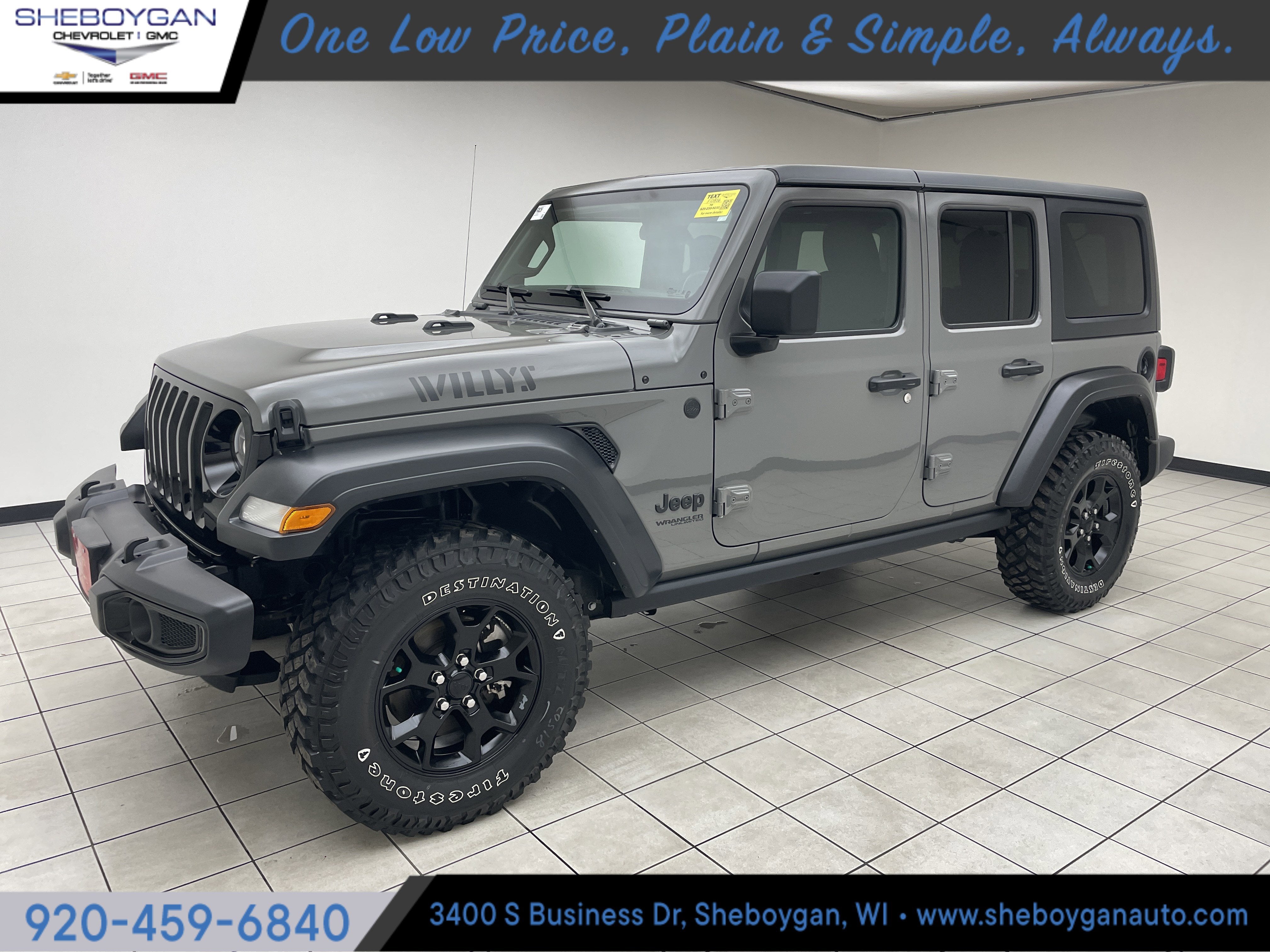 2021 Jeep Wrangler Unlimited Willys 4x4