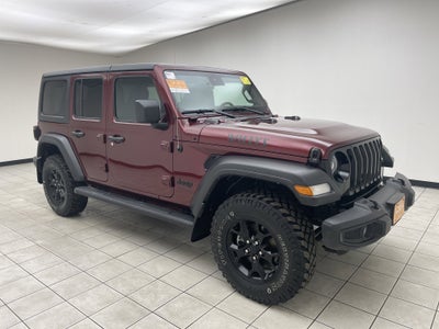 2022 Jeep Wrangler Unlimited Willys 4x4