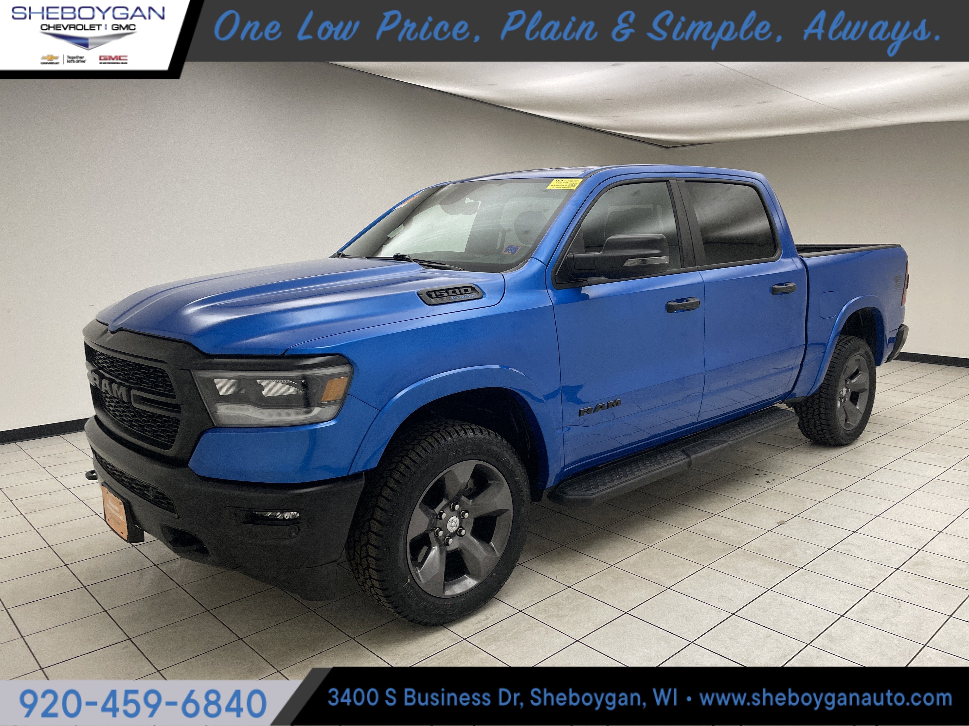 2023 RAM 1500 Big Horn Crew Cab 4x4 5'7' Box