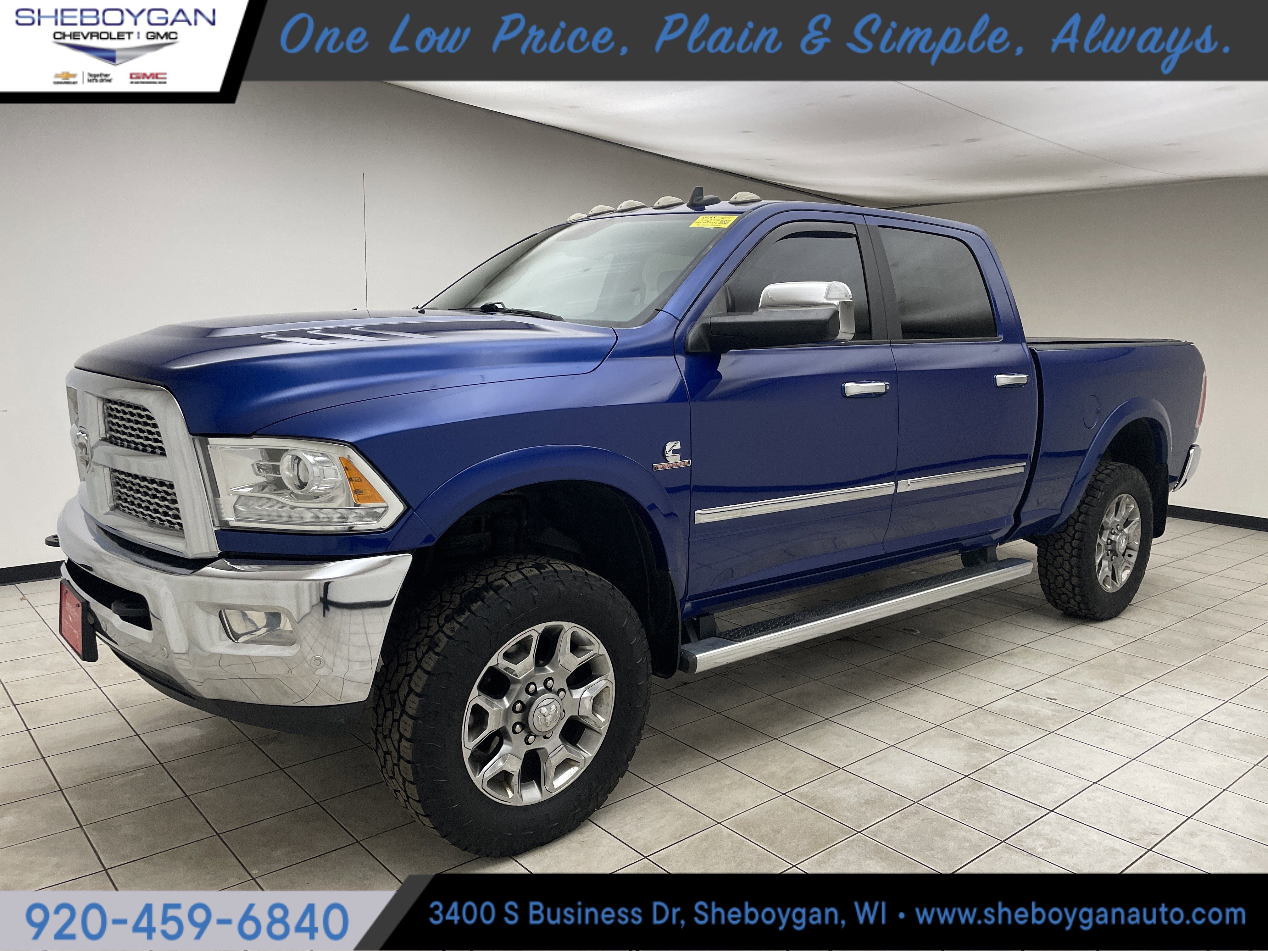 2017 RAM 2500 Laramie Crew Cab 4x4 6'4' Box