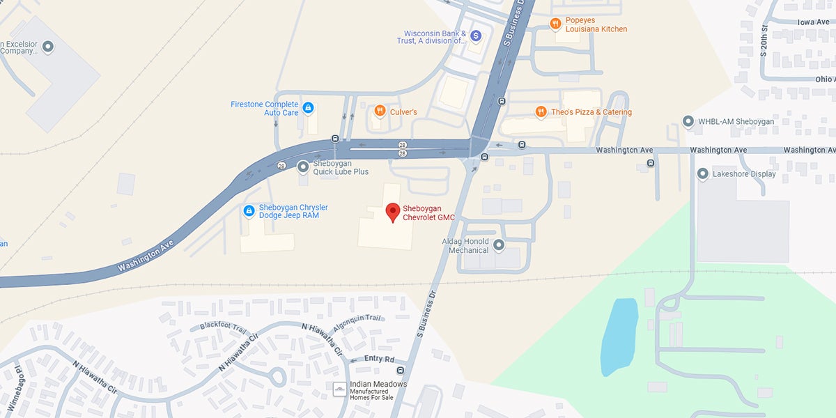 Sheboygan Chevrolet GMC in Sheboygan WI