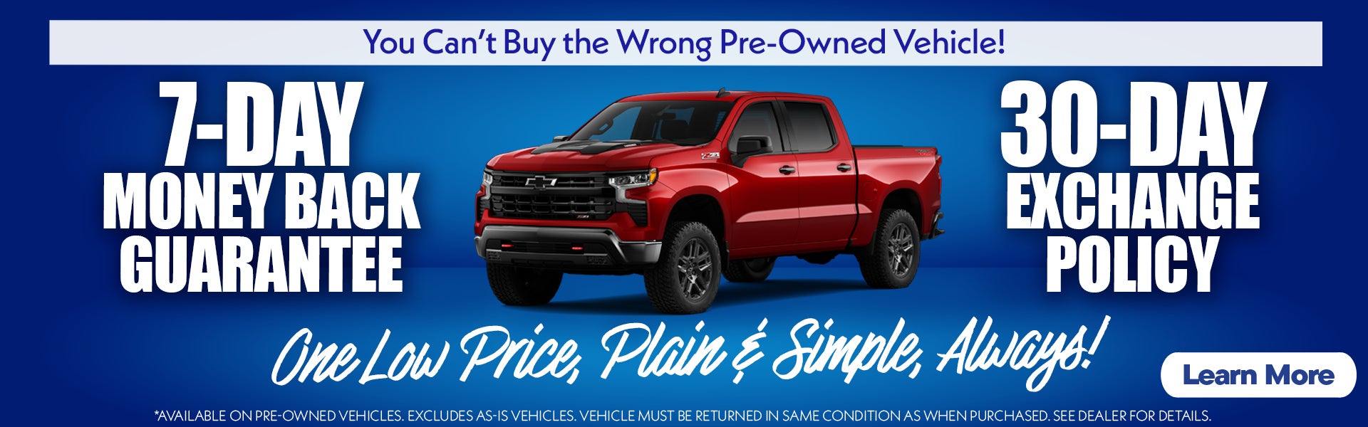 Pre-Owned Vehicles